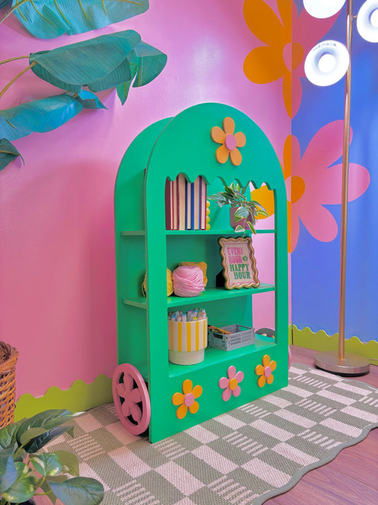 XL Flower Cart Display