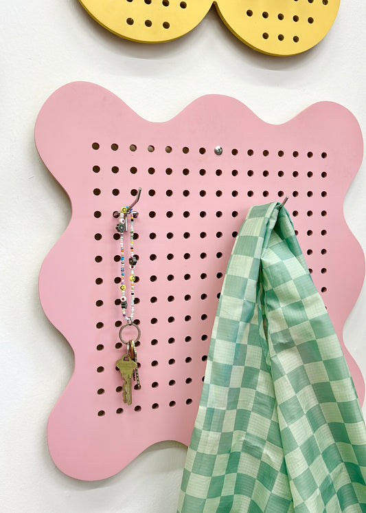 Large Wavy Pegboard