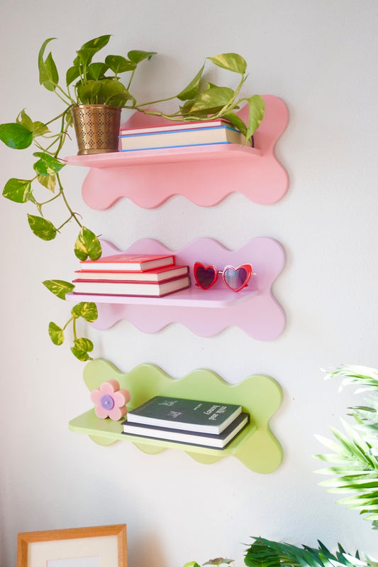 Wavy Wall Shelf