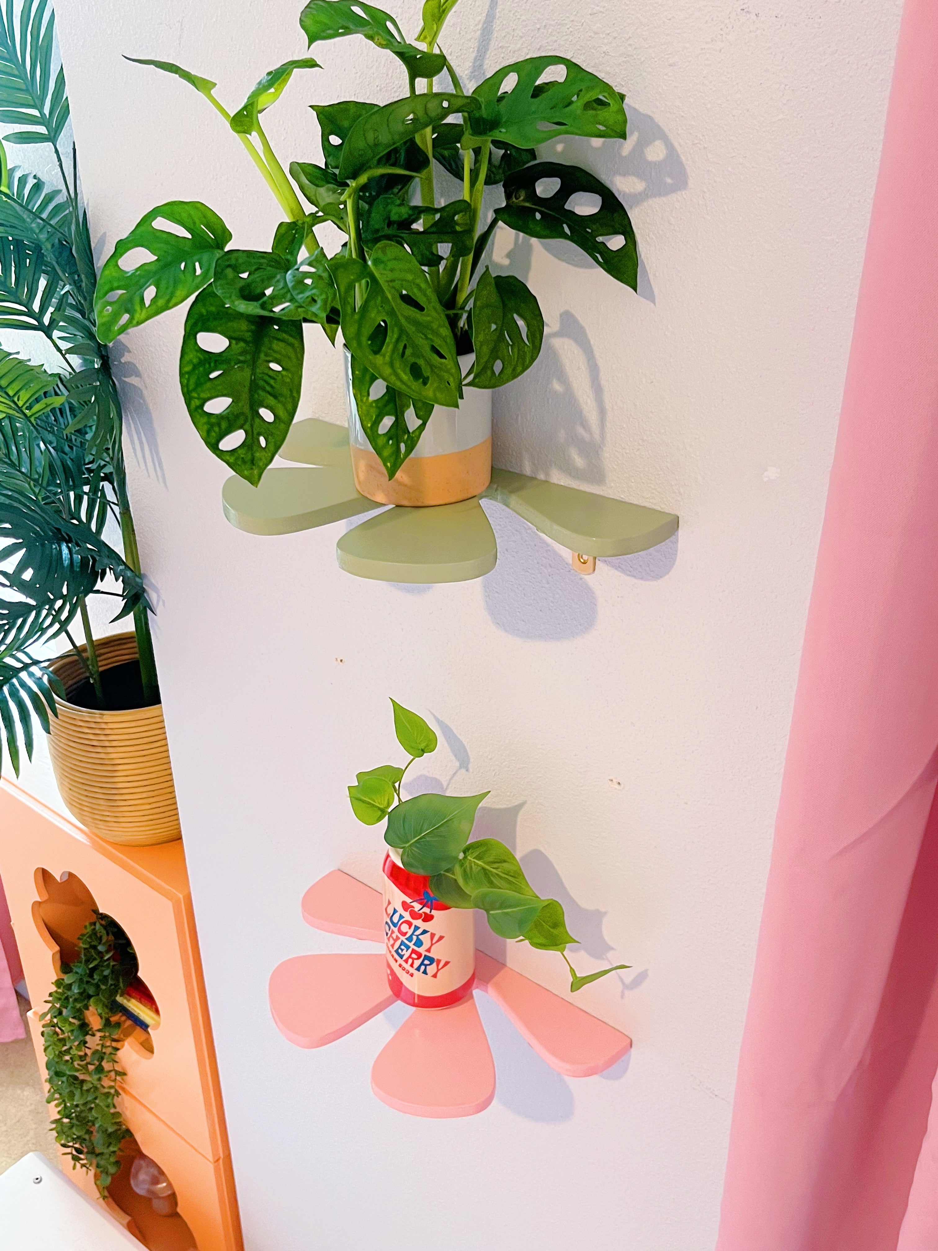 SCRAP♻️ Retro Flower Shelf