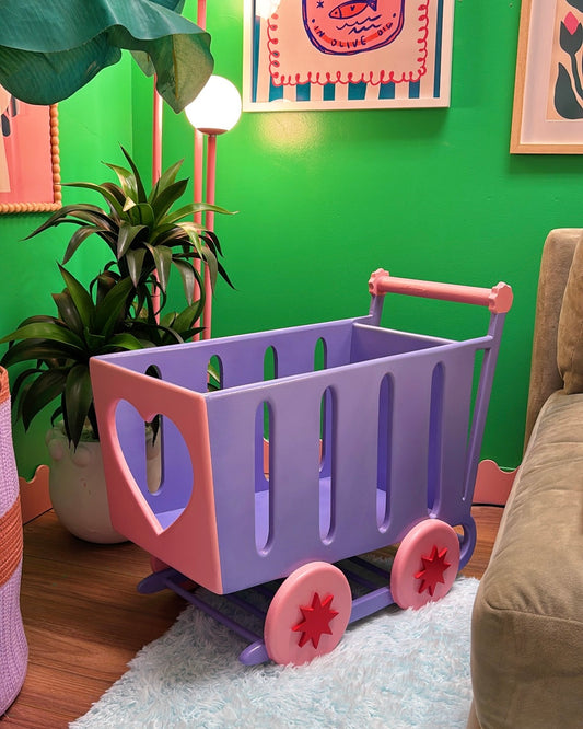 Polly Purse Cart
