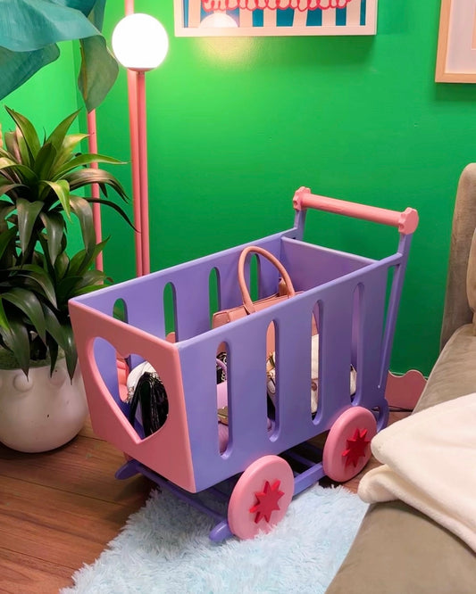 Polly Purse Cart
